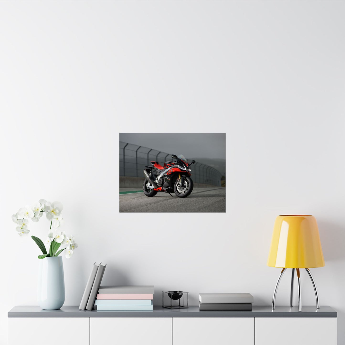 Aprila RSV4 Factory Horizontal Poster