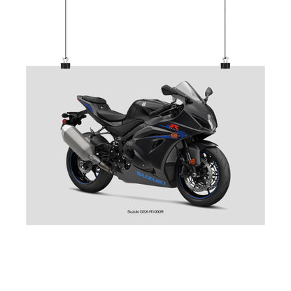 Suzuki GSX-R1000R Horizontal Poster