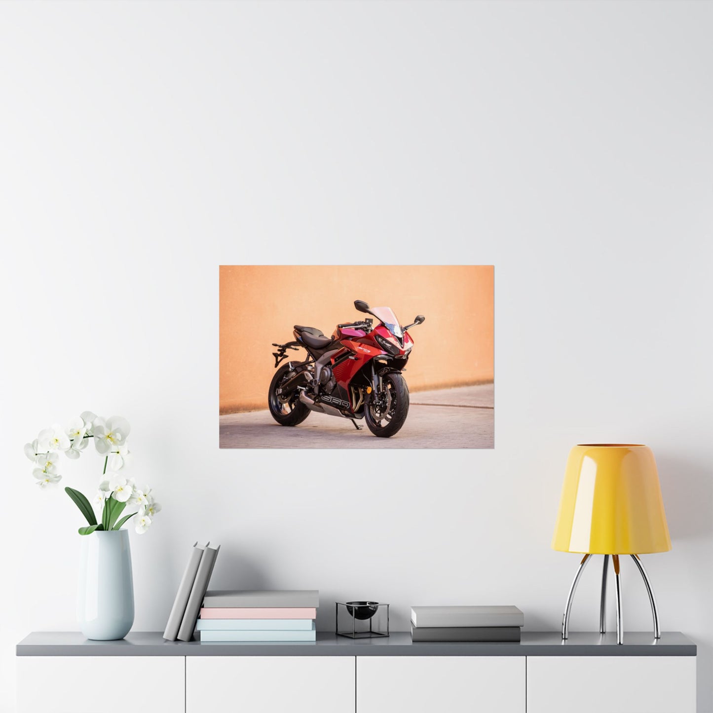 Triumph Daytona 660 Horizontal Poster