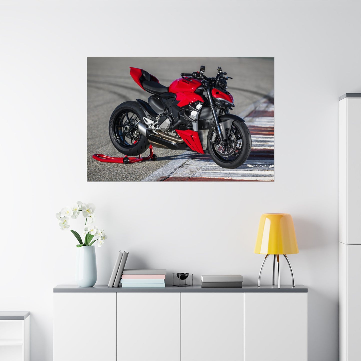 Ducati StreetFighter V2 Horizontal Poster