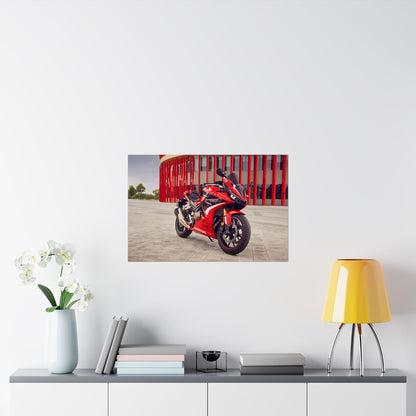 Honda CBR500R Horizontal Poster