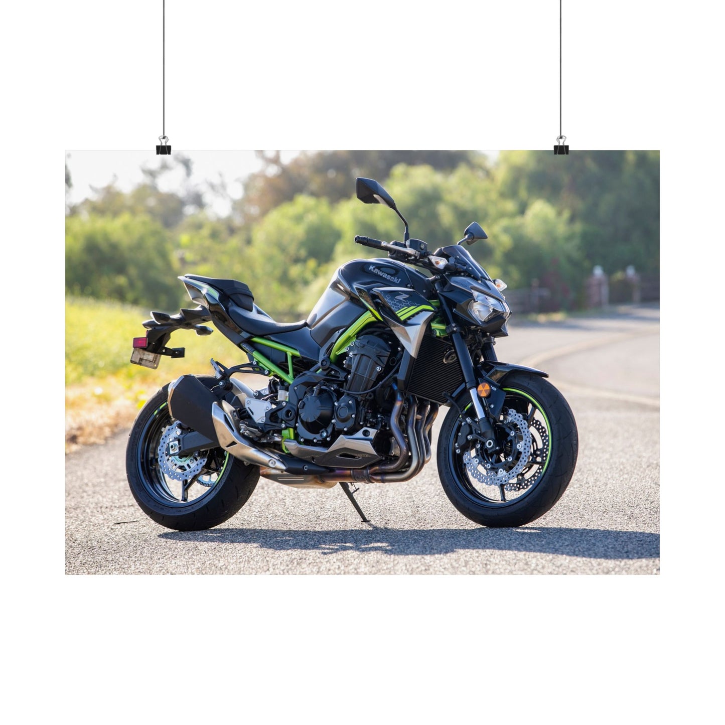 Kawasaki Z900 Horizontal Poster