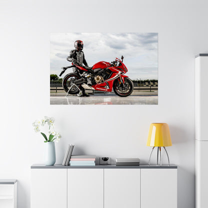 Honda CBR650R Horizontal Poster