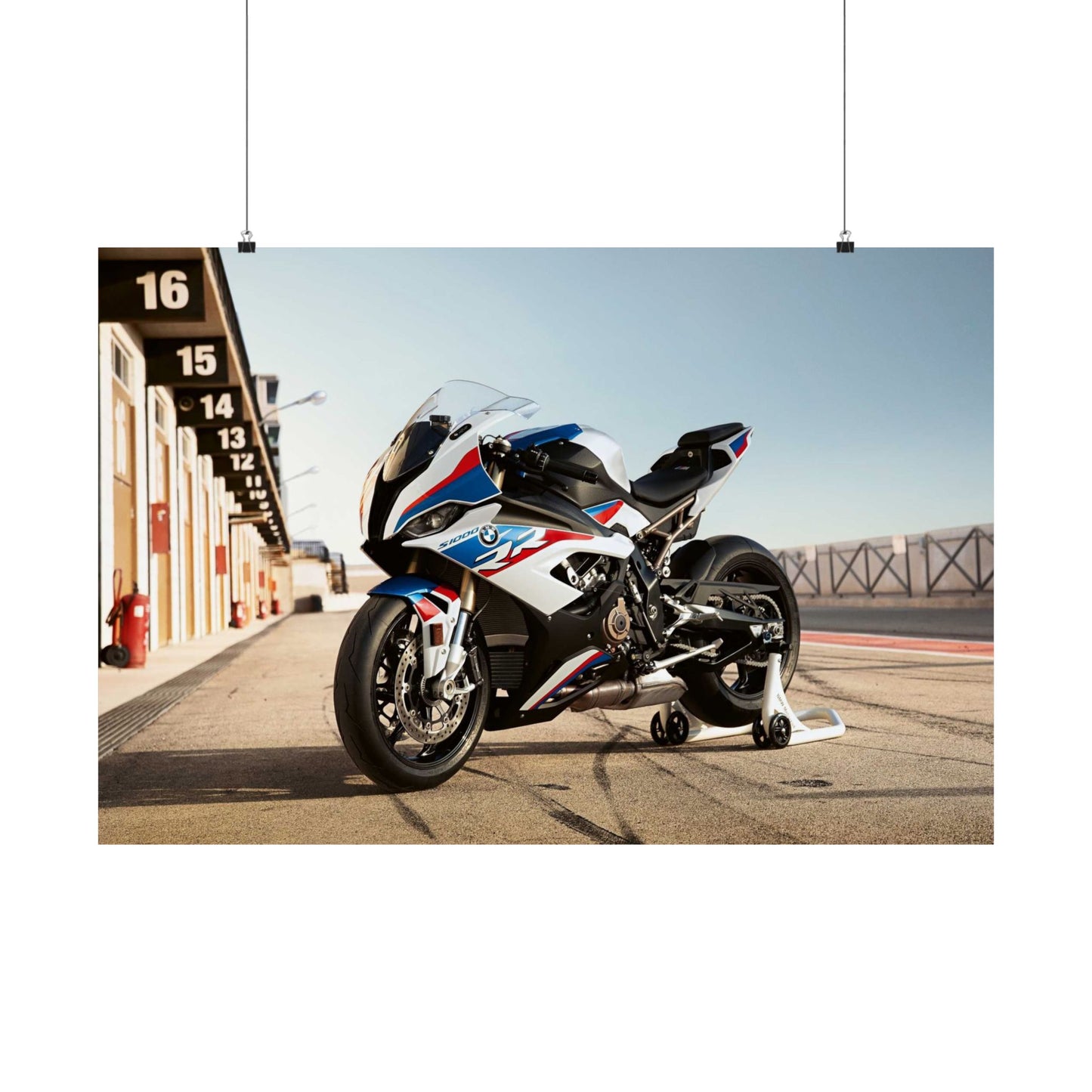 BMW S 1000 RR Horizontal Poster