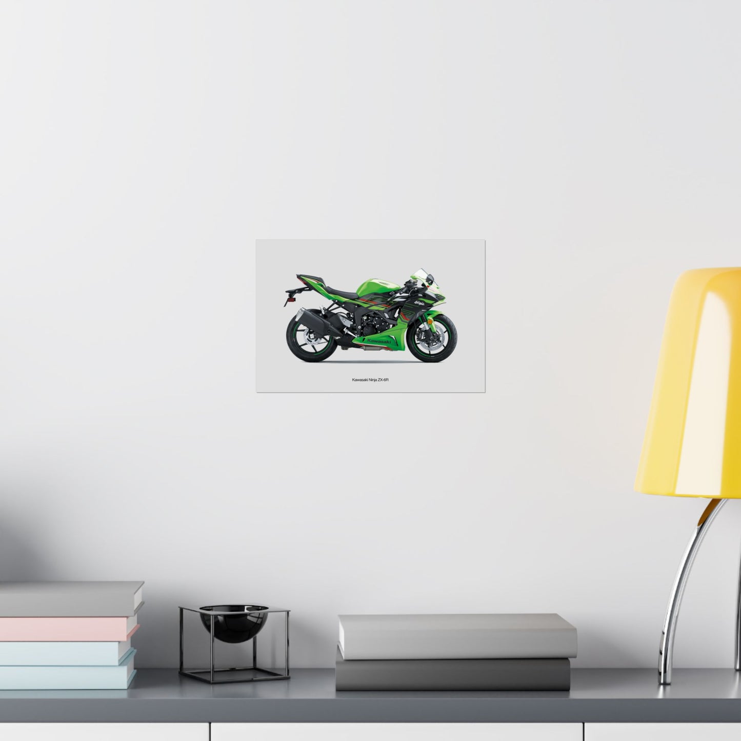 Kawasaki Ninja ZX-6R Horizontal Poster