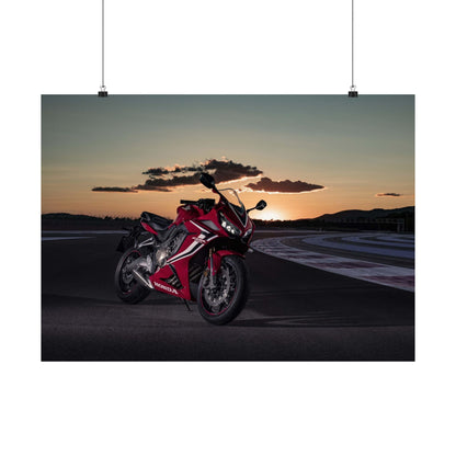 Honda CBR650R Horizontal Poster