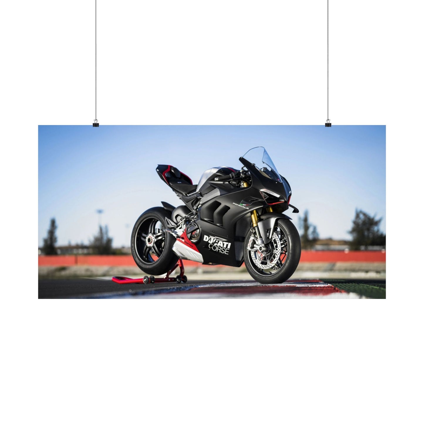 Ducati Panigale V4 SP2 Horizontal Poster