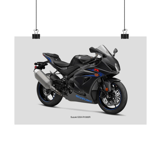 Suzuki GSX-R1000R Horizontal Poster