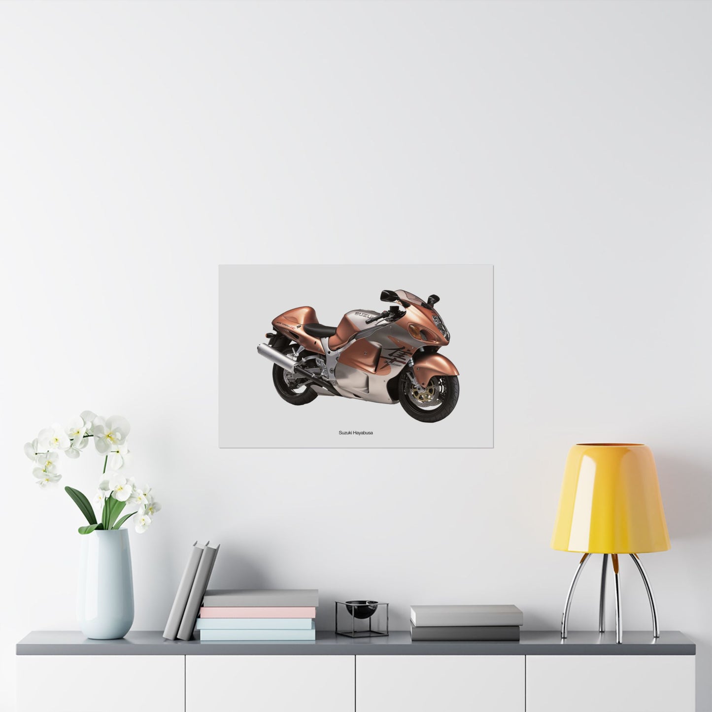 Suzuki Hayabusa Horizontal Poster