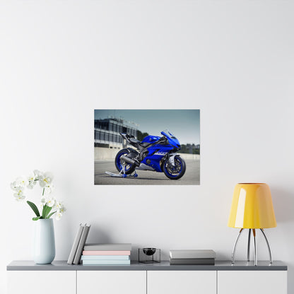 Yamaha R6 Horizontal Poster