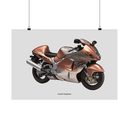 Suzuki Hayabusa Horizontal Poster