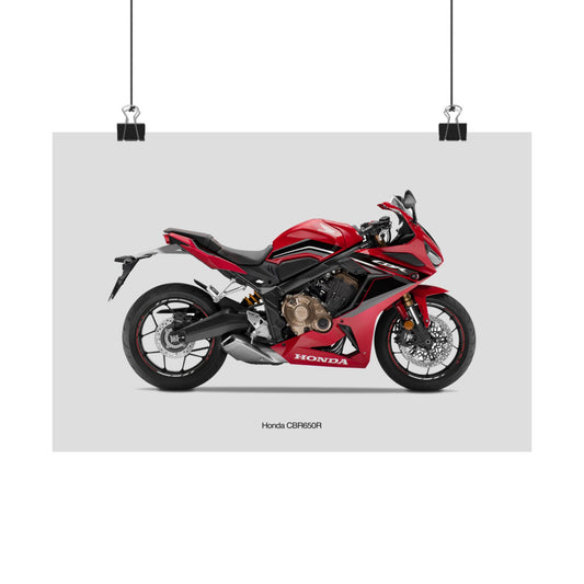 Honda CBR650R Horizontal Poster