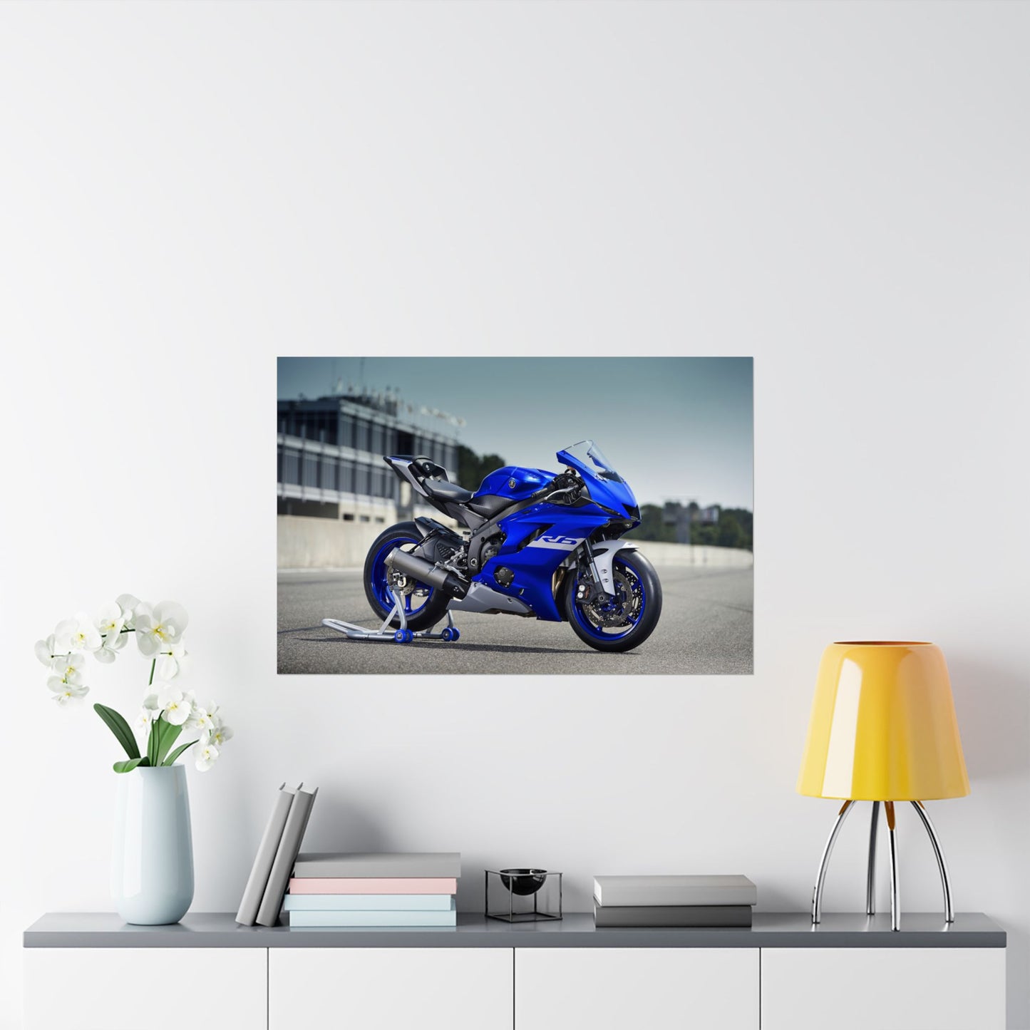 Yamaha R6 Horizontal Poster