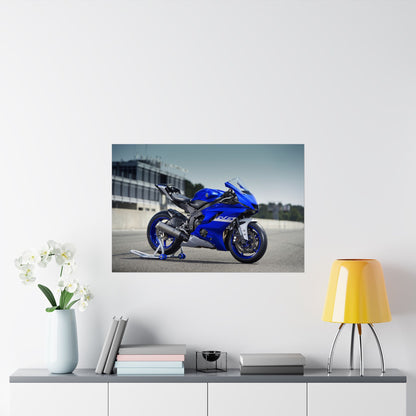 Yamaha R6 Horizontal Poster