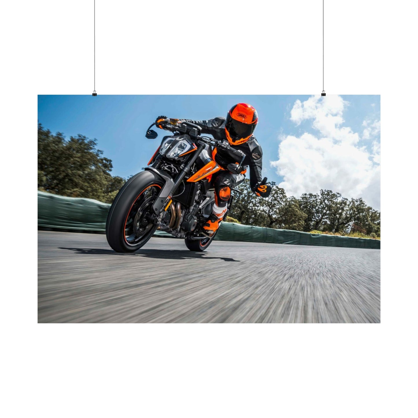 KTM 790 Duke Horizontal Poster