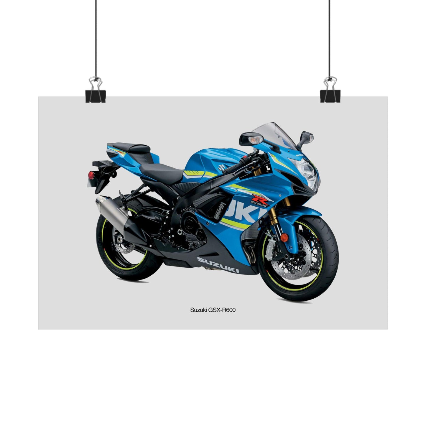 Suzuki GSX-R600 Horizontal Poster