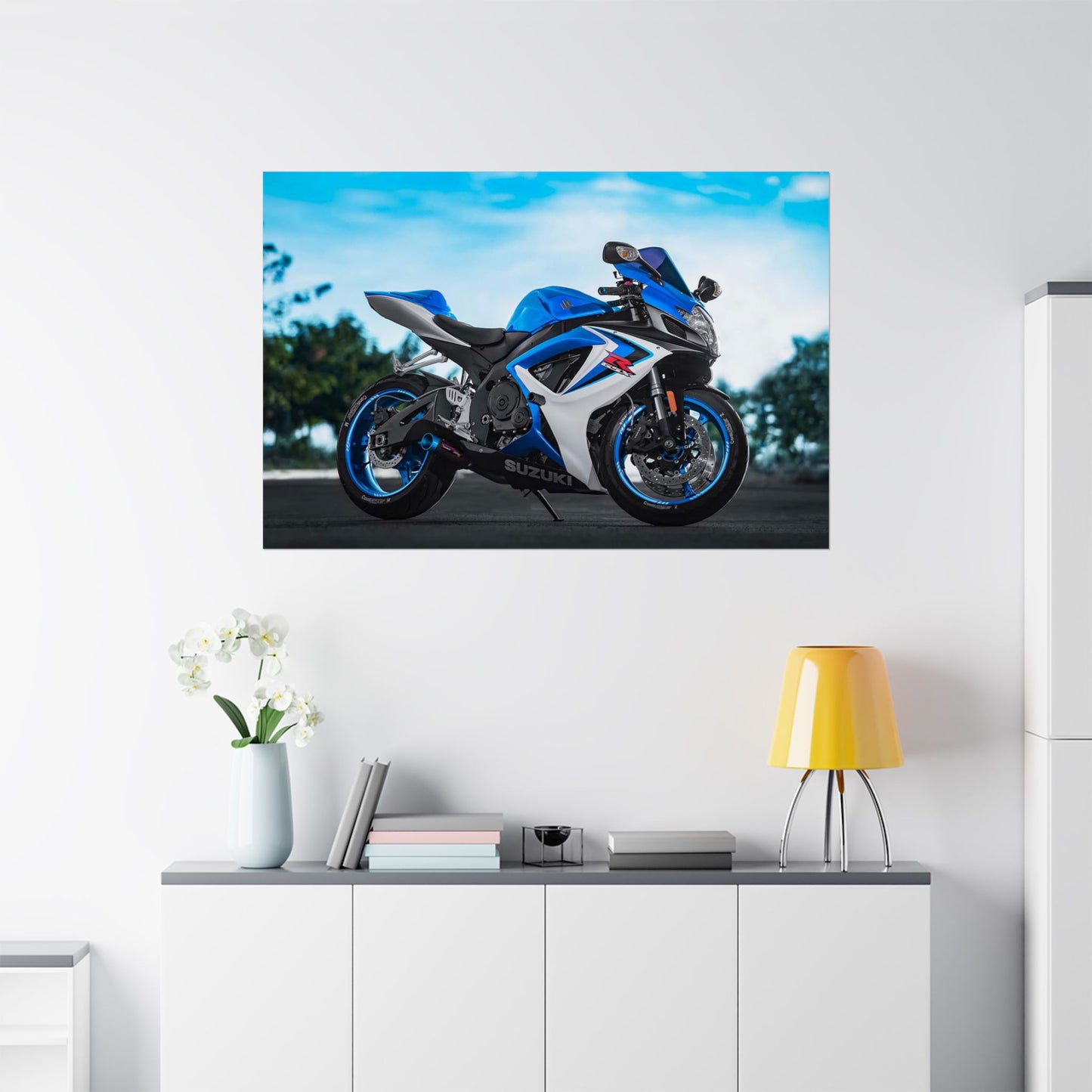 Suzuki GSX-R750 Horizontal Poster