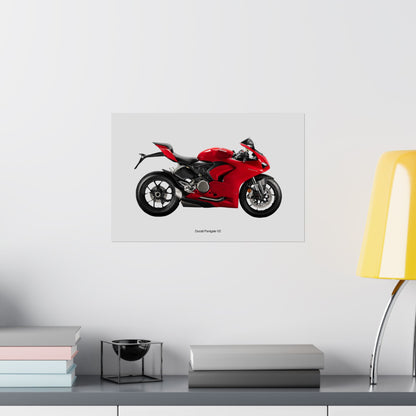 Ducati Panigale V2 Horizontal Poster