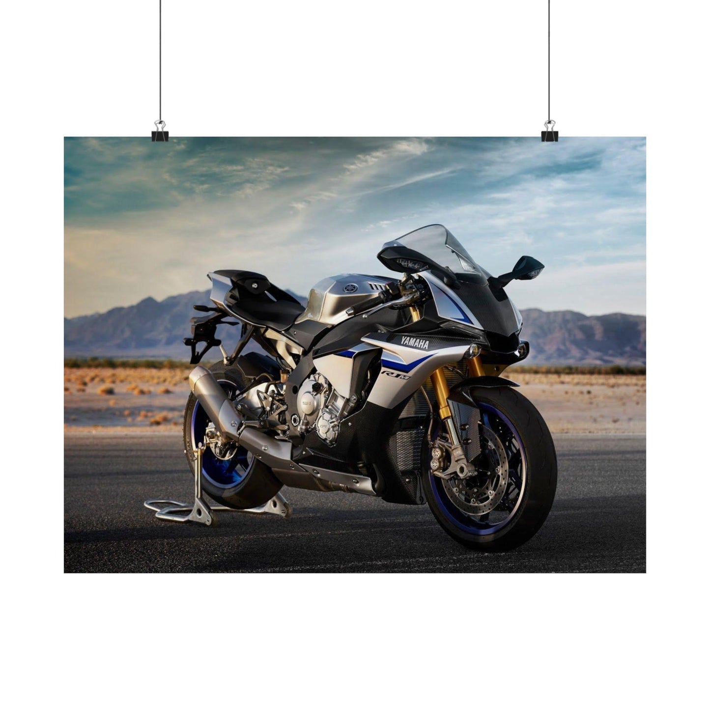 Yamaha R1M Horizontal Poster