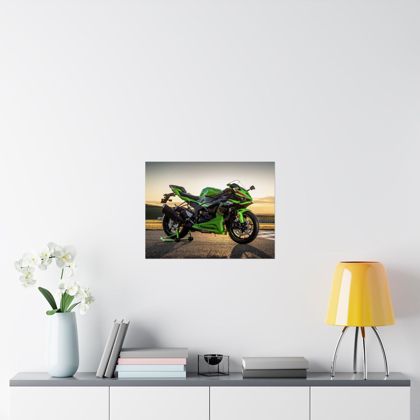 Kawasaki Ninja ZX-6R Horizontal Poster