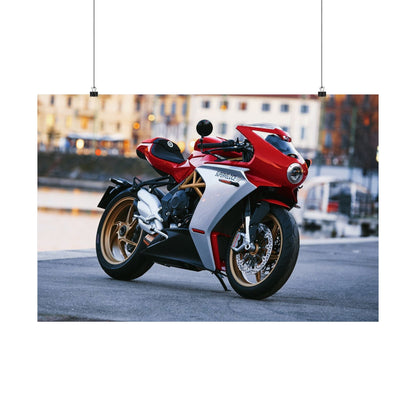 MV Agusta SuperVeloce 800 Horizontal Poster