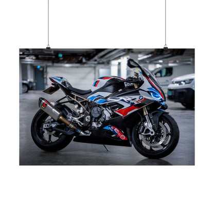 BMW S1000RR Horizontal Poster