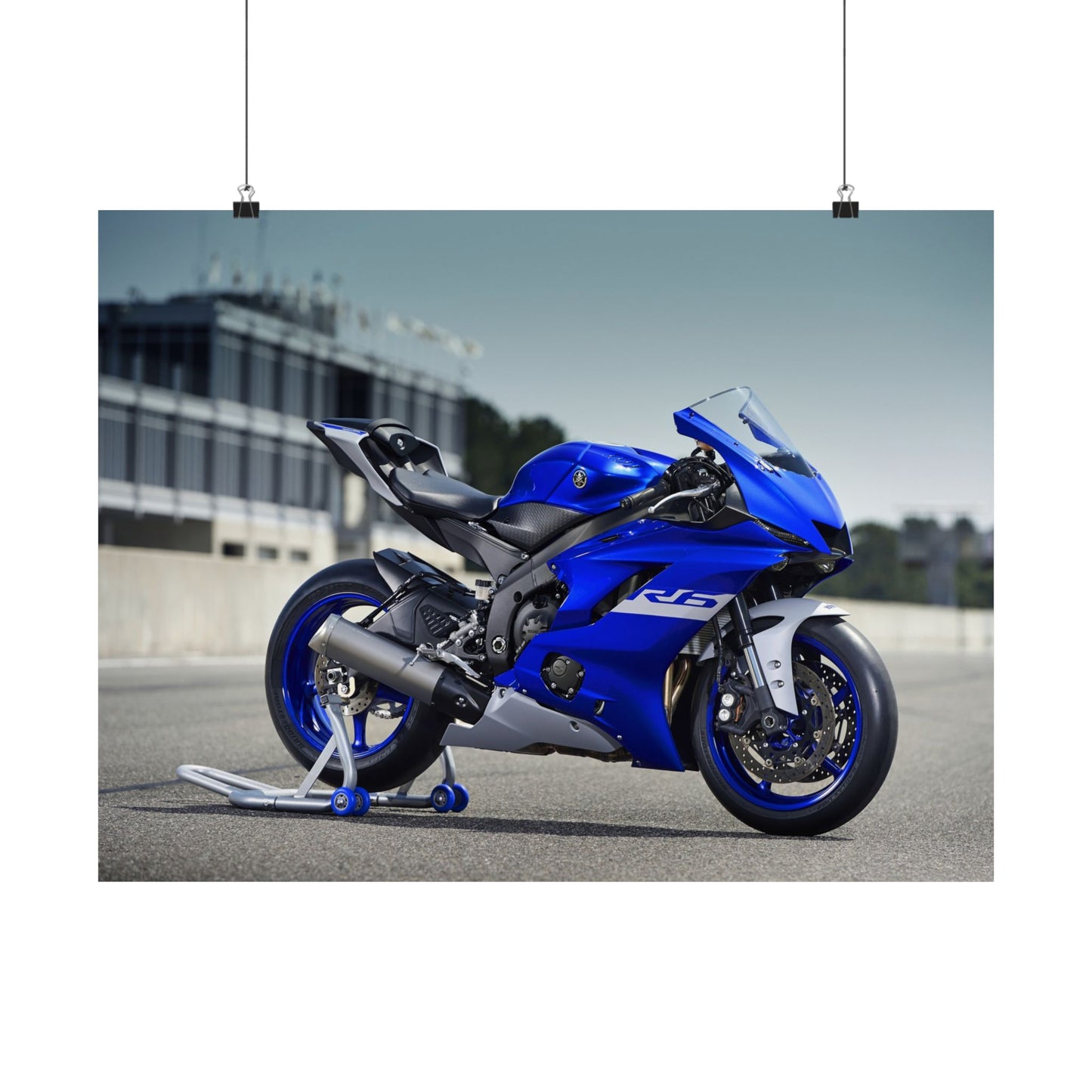 Yamaha R6 Horizontal Poster