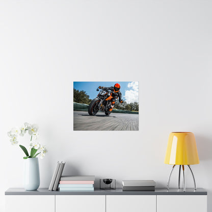 KTM 790 Duke Horizontal Poster