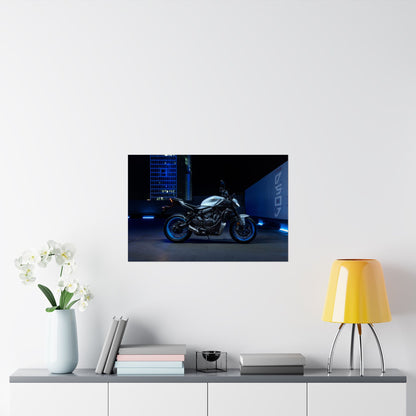 Yamaha MT-07 Horizontal Poster