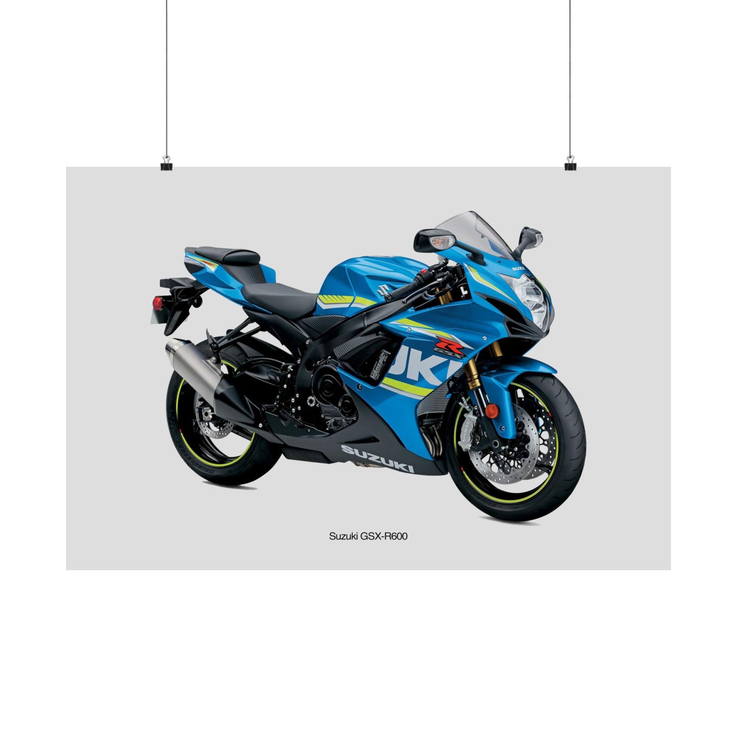 Suzuki GSX-R600 Horizontal Poster