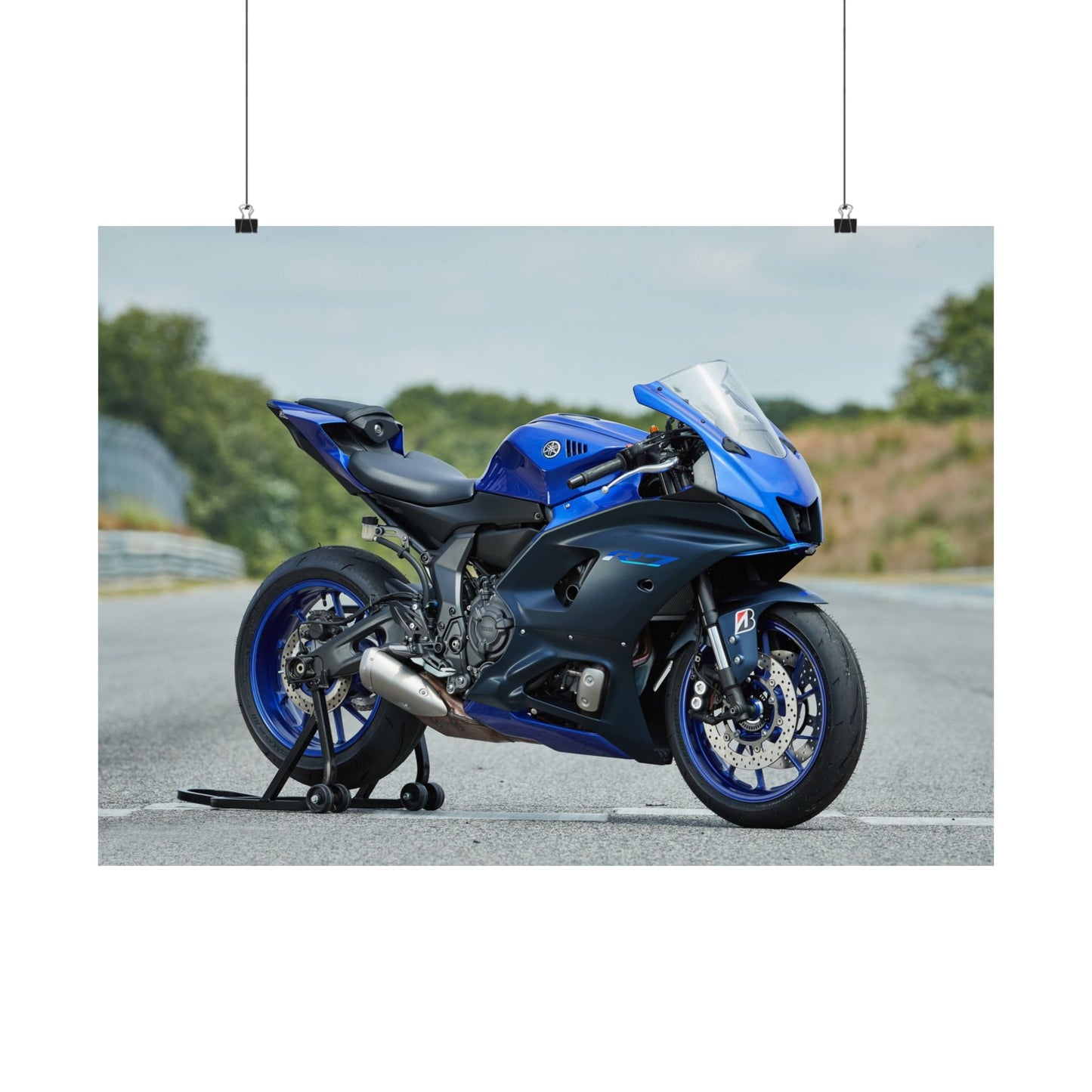 Yamaha R7 Horizontal Poster