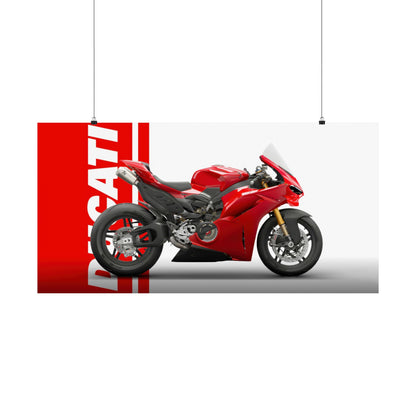 Ducati Panigale V4 R Horizontal Poster