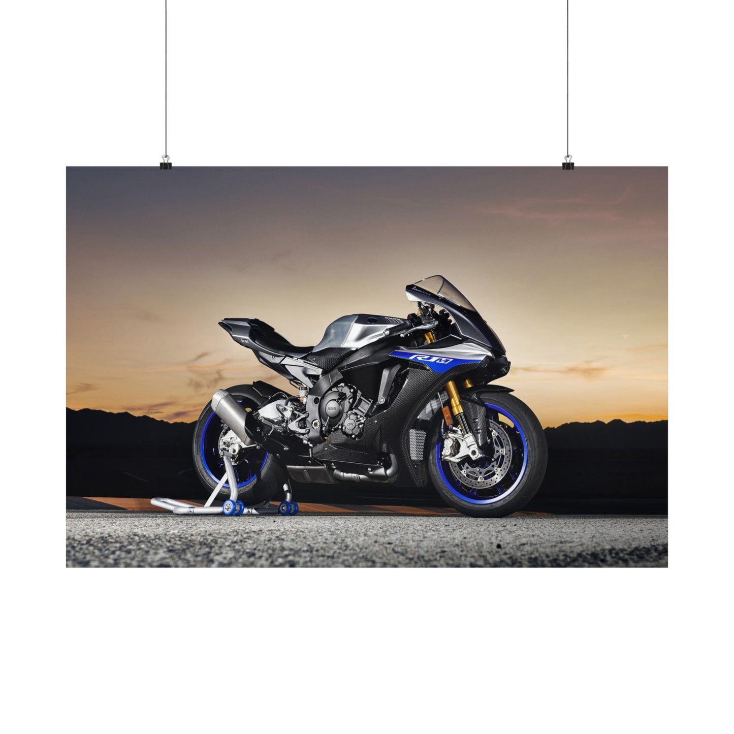 Yamaha R1M Horizontal Poster