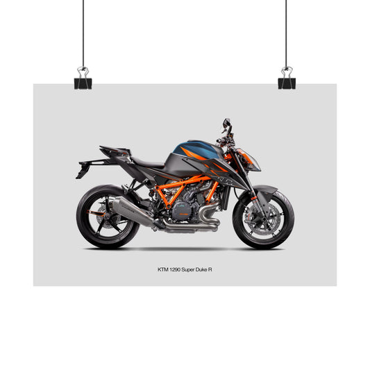 KTM 1290 Super Duke R Horizontal Poster