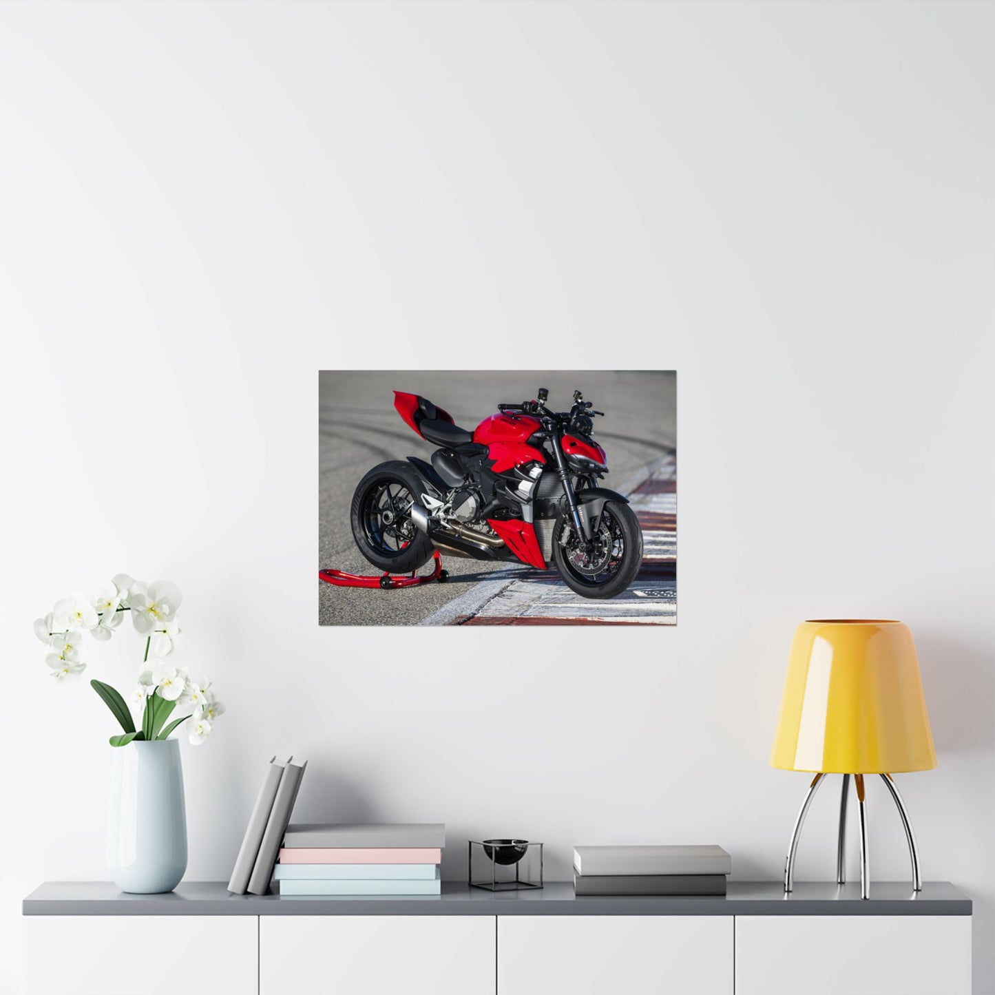 Ducati StreetFighter V2 Horizontal Poster