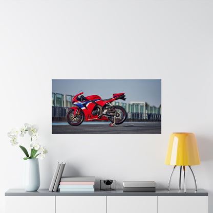 Honda CBR600RR Horizontal Poster