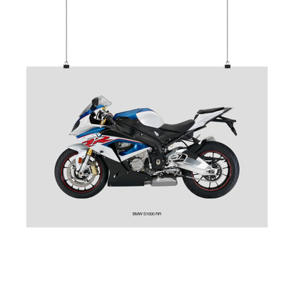 BMW S1000RR Horizontal Poster