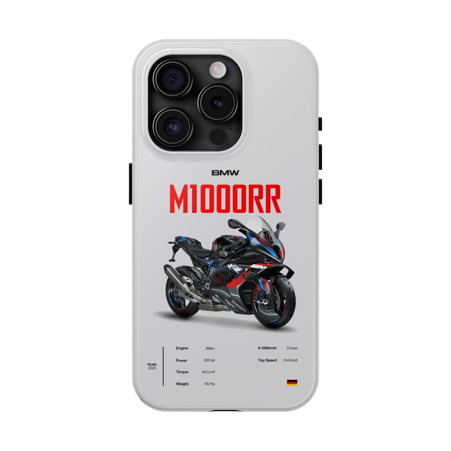 BMW M1000RR Tough Phone Case