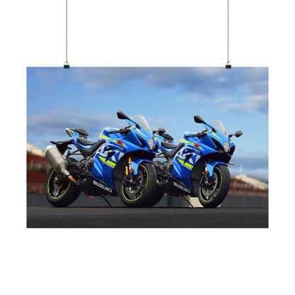 Suzuki GSX-1000R Horizontal Poster