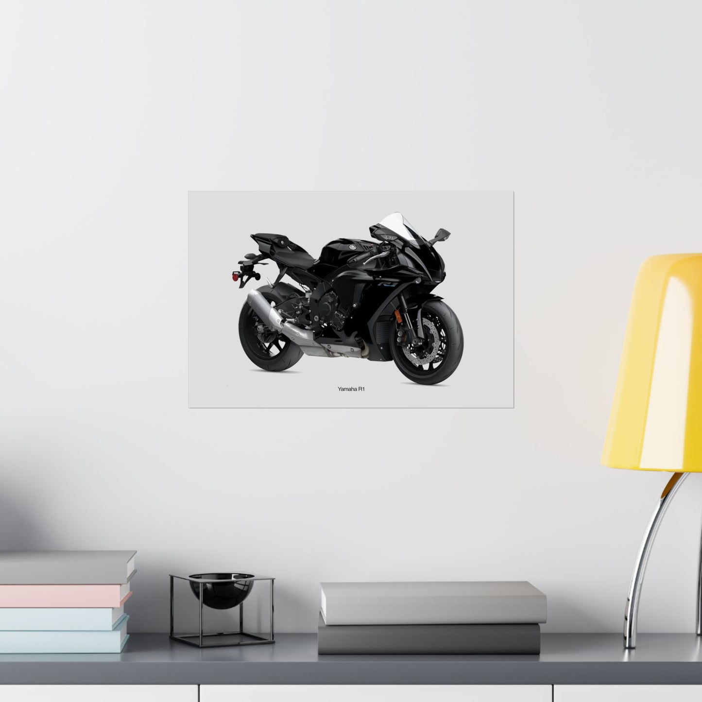 Yamaha R1 Horizontal Poster