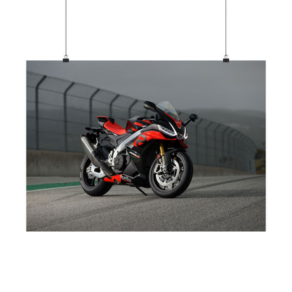 Aprila RSV4 Factory Horizontal Poster