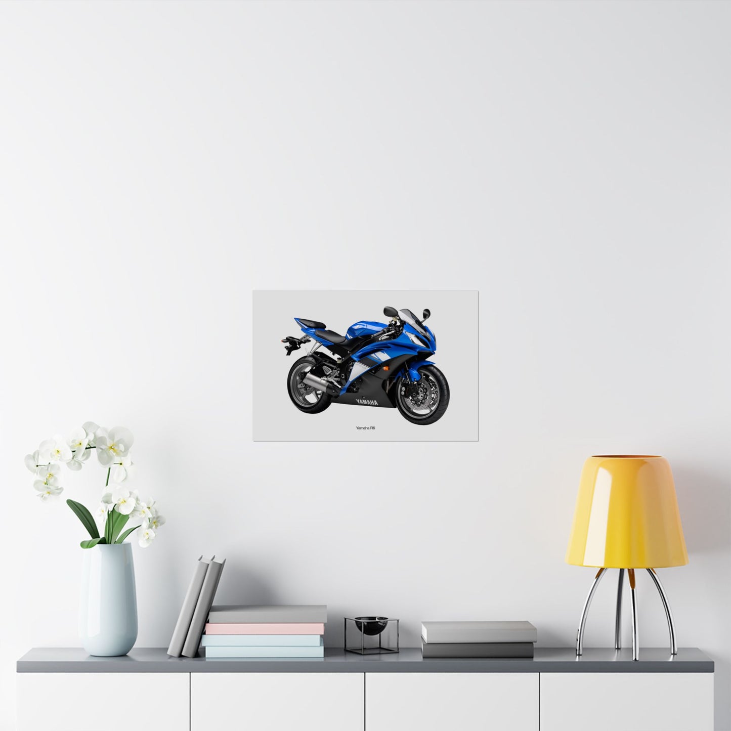 Yamaha R6 Horizontal Poster