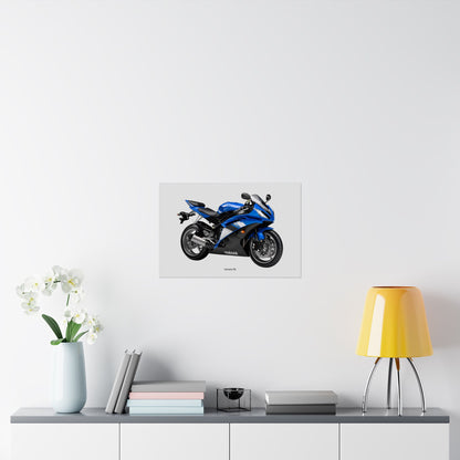 Yamaha R6 Horizontal Poster