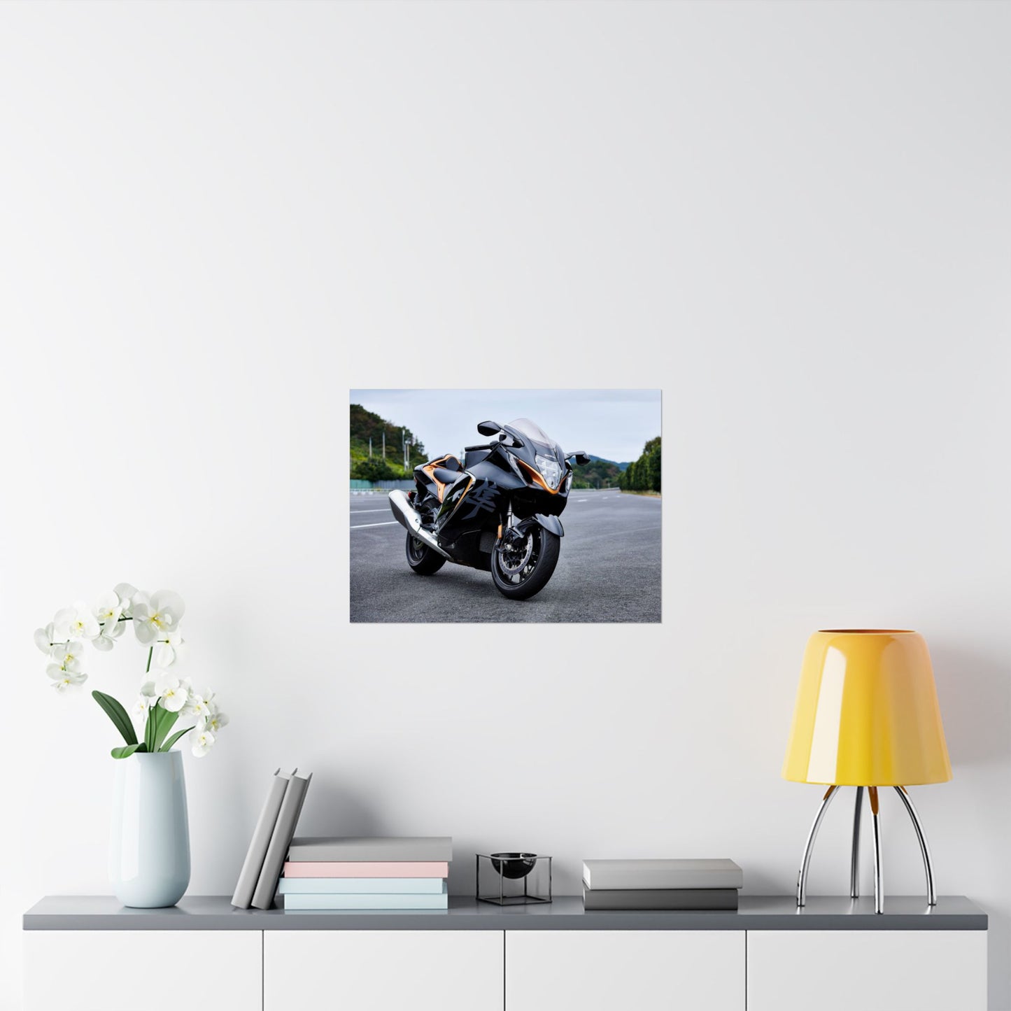 Suzuki Hayabusa Horizontal Poster