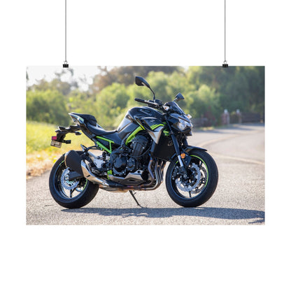 Kawasaki Z900 Horizontal Poster