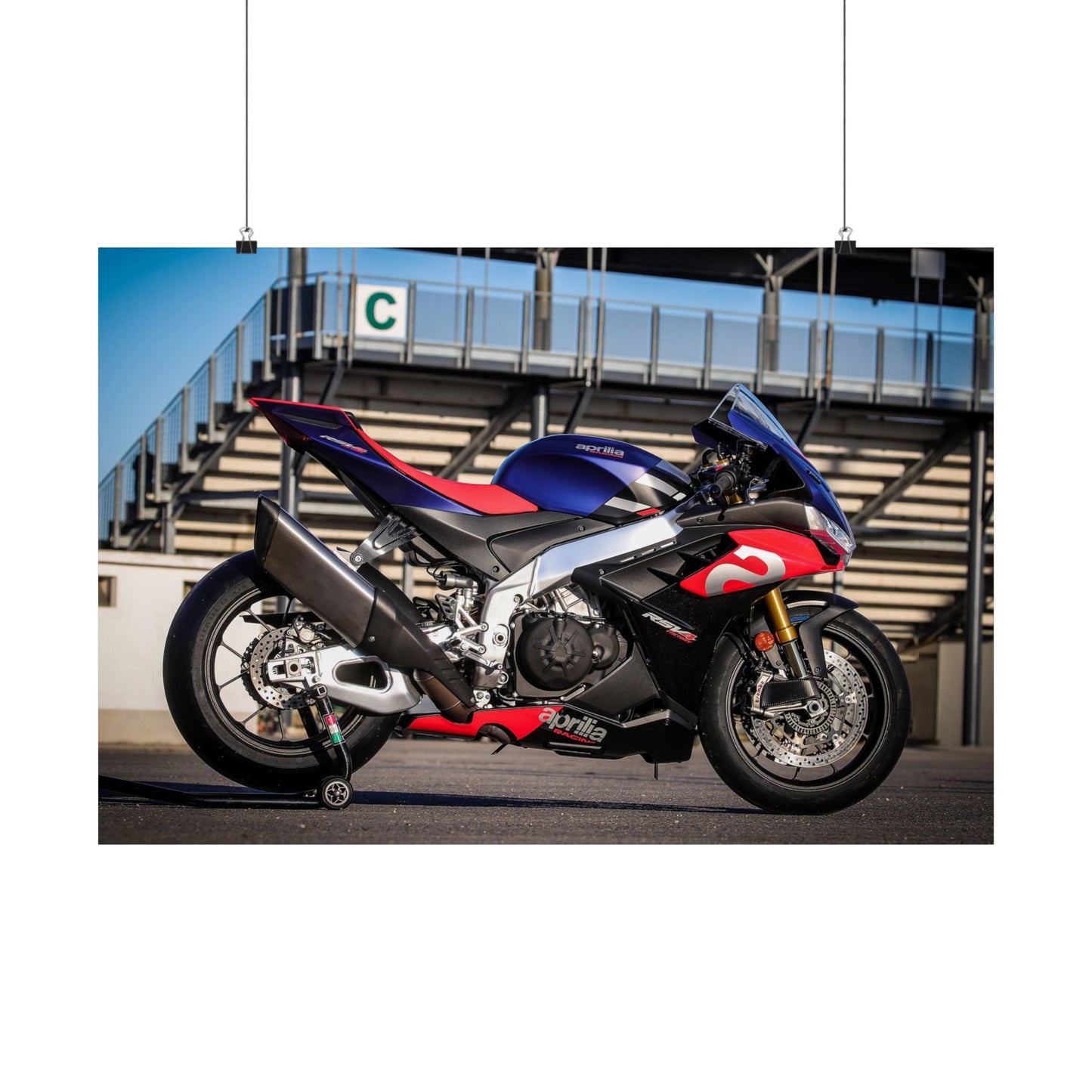 Aprilia RSV4 1100 Factory Horizontal Poster