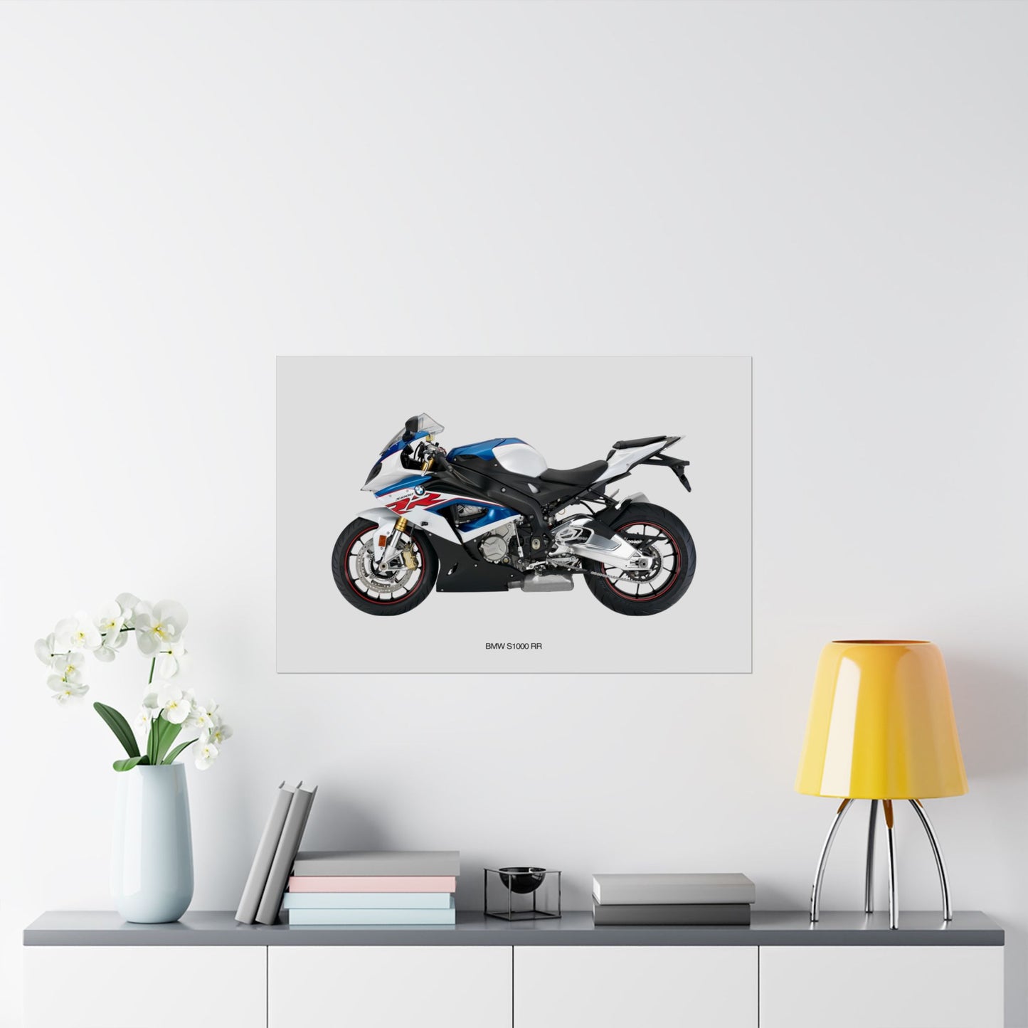 BMW S1000RR Horizontal Poster