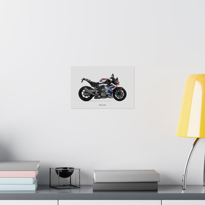 BMW M1000R Horizontal Poster