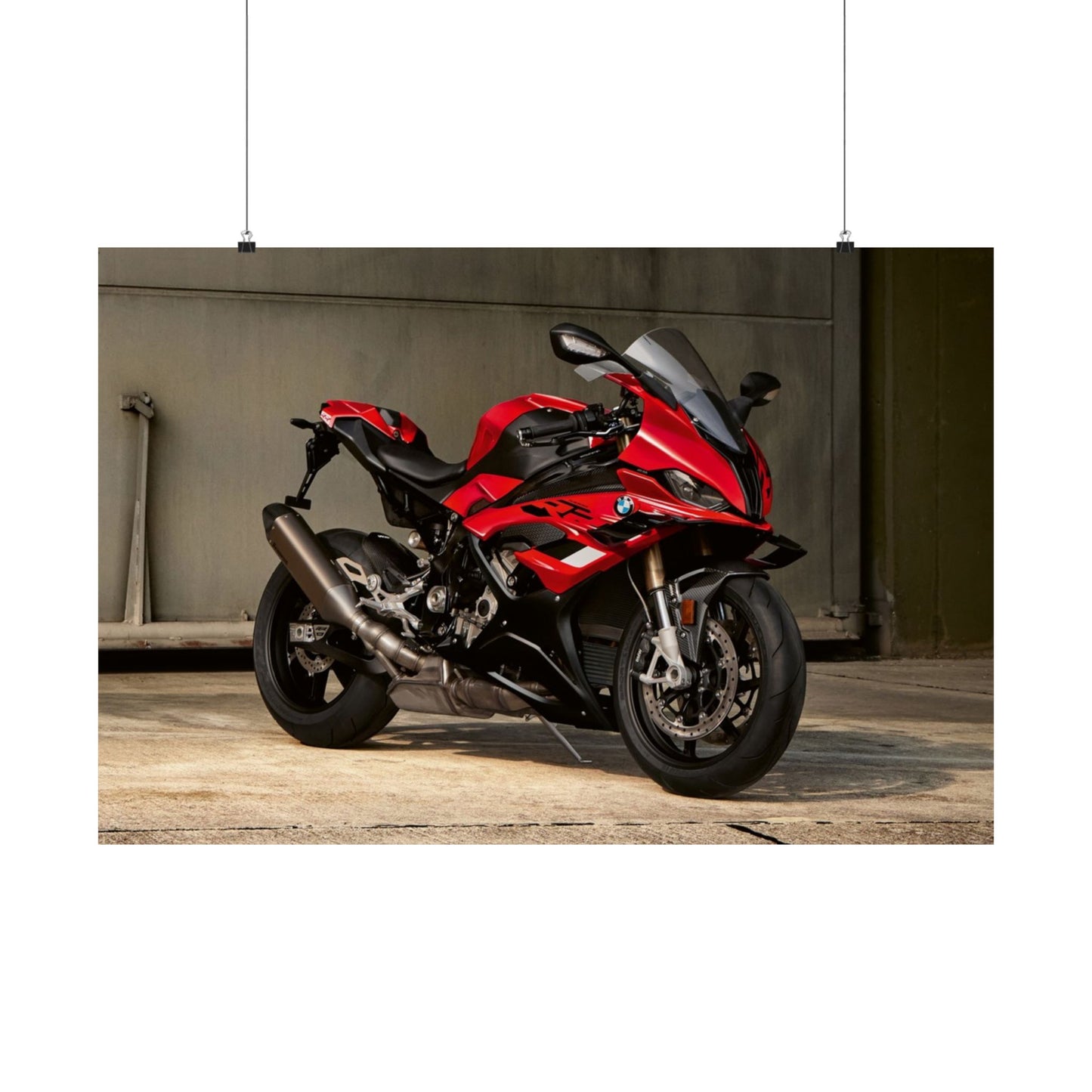 BMW S1000RR Horizontal Poster