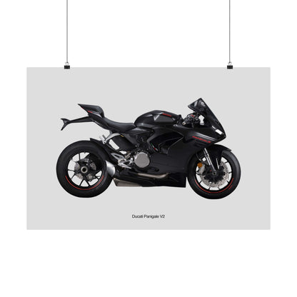 Ducati Panigale V2 Horizontal Poster